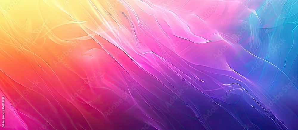 Poster vibrant abstract gradient creating a colorful backdrop with copy space image