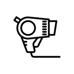 Hairdryer icon design
