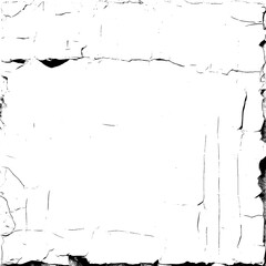 White Paper Ripped and Torn Background - Blank Creased Crumpled Posters Placard Grunge Textures Surface