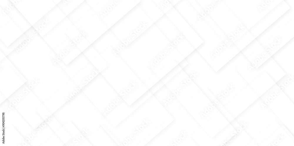 Poster abstract modern white and gray pattern geometric luxury gradient line background random square shape