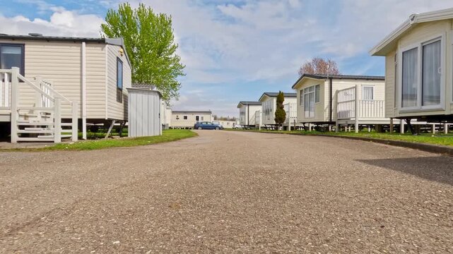 Typical UK Holiday Camp Site. Holiday Village, s