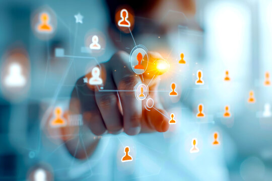 Implementing personalization using names, preferences, and custom recommendations copy space, focus on tailored communication, dynamic, blend mode, personalization lab backdrop