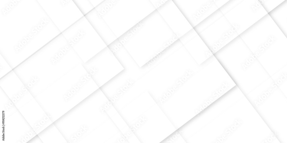 Poster abstract modern white and gray pattern geometric luxury gradient line background random square shape