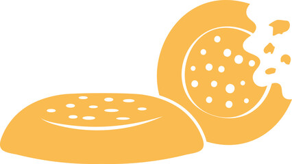 Cookies Hand Drawn Illustration Icon