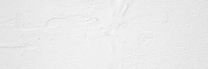 Obraz premium White concrete wall texture background. Uneven render stucco white painted concrete wall texture background. Rough and grunge wall. Filler on cement surface.