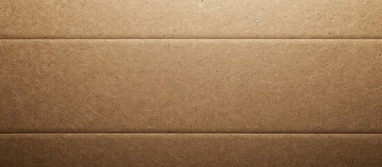 Fototapeta premium Brown cardboard texture with an industrial feel perfect for use as a background in copy space image