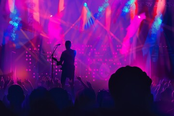 vector background for music event