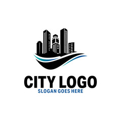 City logo design Vector  illustration