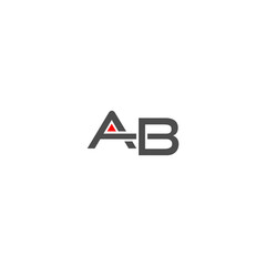 Creative Letter AB logo design