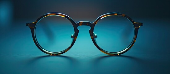 Capturing the everlasting charm of retro glasses this picture is perfect for microstock or any other use featuring a timeless appeal with copy space image