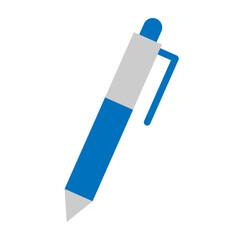 Voting Pen Vector Flat Icon Design