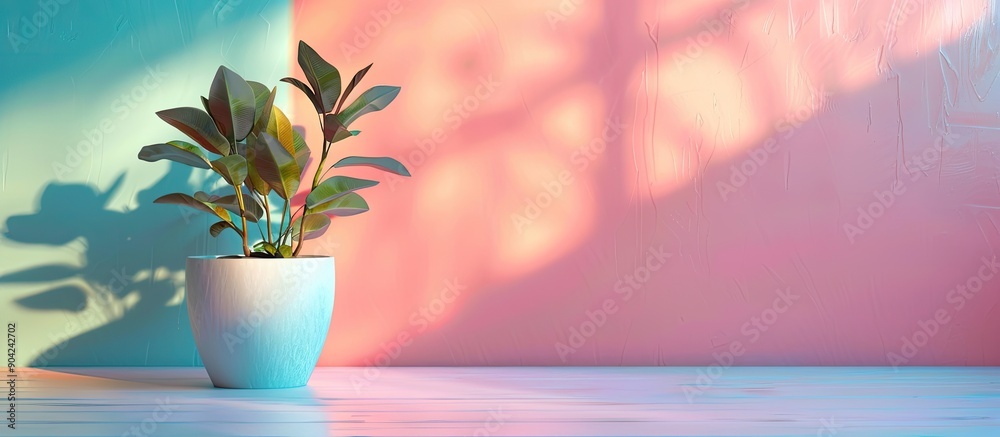 Poster a contemporary gradient blur backdrop designed for product ui with a copy space image