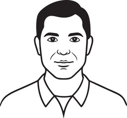 Man silhouette vector illustration design