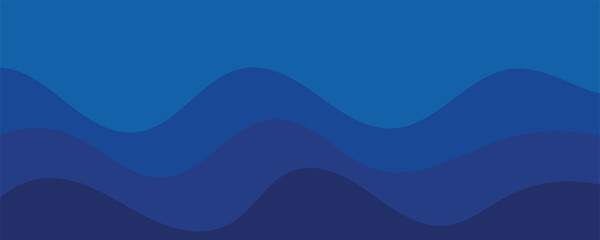 abstract blue wave background