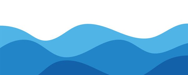 abstract blue wave background