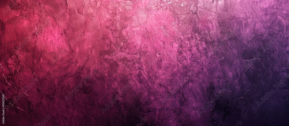 Poster abstract background with a grainy dark pink color gradient and a textured noise effect ideal for cop