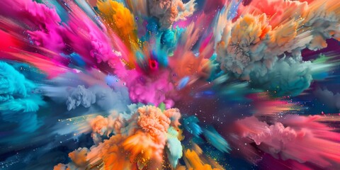 color explosion digital photography