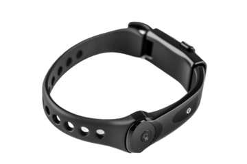 Smart Fitness Tracker isolated on transparent background
