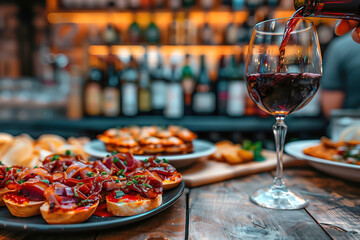 Cozy Tapas Bar in Madrid