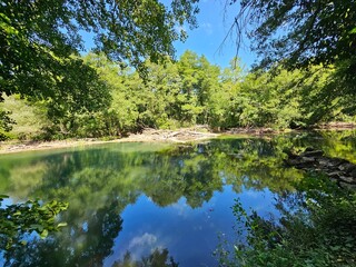Una Nationalpark Bosnien. Wasserf&auml;lle, Kulen Vakuf und Martin Brod