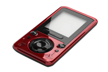 Compact MP3 Player isolated on transparent background