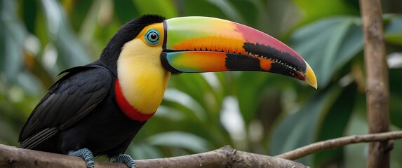 Fototapeta premium toucan on a branch