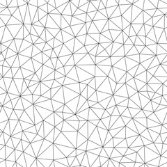Obraz premium Triangles Background. Small triangles size. Thin lines weight. Repeatable pattern. Seamless tileable vector illustration.