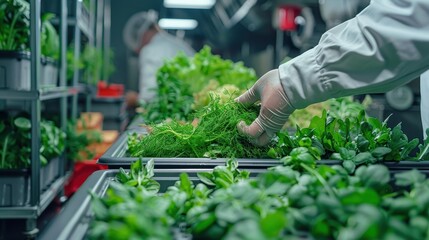 A close up of a table with a variety of vegetables and fruits, including tomatoes, radishes, and lettuce. The image has a bright and colorful mood, with the snowflakes adding a sense of freshness