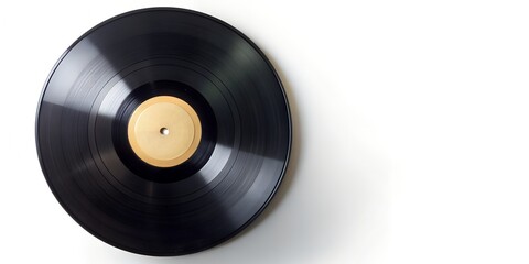 Fototapeta premium Schallplatte Vinyl Schellack Vinylscheibe Scheibe Platte Generative By AI