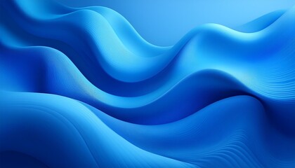 Gradient Blue liquid background. wavy blue wallpaper. Wave blue gradient background. Abstract blue color background.