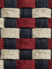 This geometric textile design features an intricate pattern, crafted for fabrics that embody a contemporary and chic flair.