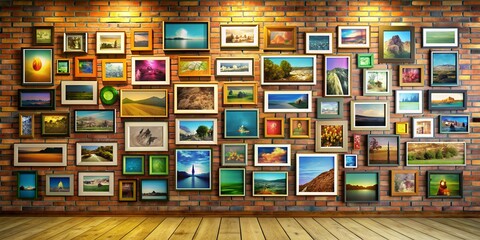 A picture on a wall informative Vibrant engaging Creative AI