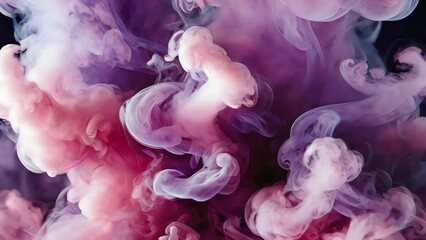 Fototapeta premium Smoke Realistic Dynamic Abstract Background Fantasy