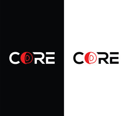 CORE logo design vector template