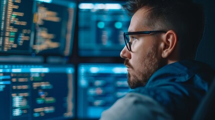 Cyber security concept