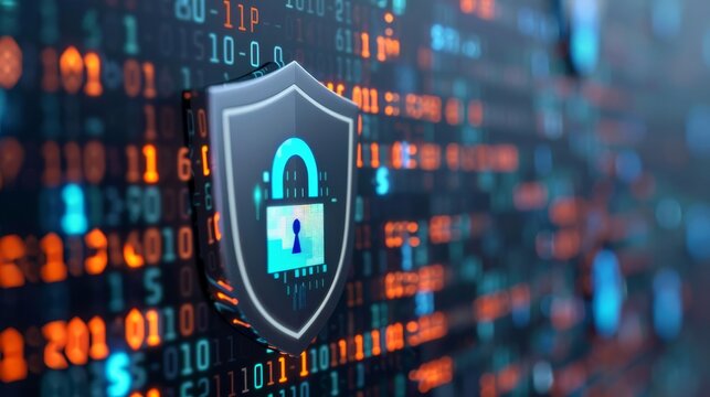 Cyber security concept