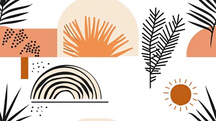 Obraz premium seamless pattern