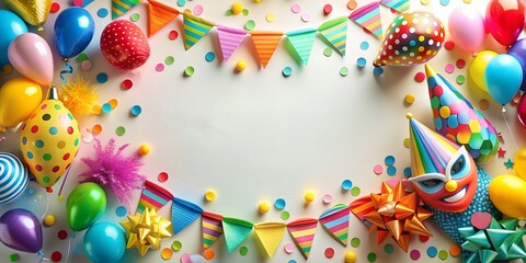 Party Fete Karneval Geburtstag  Dekoration Creative AI