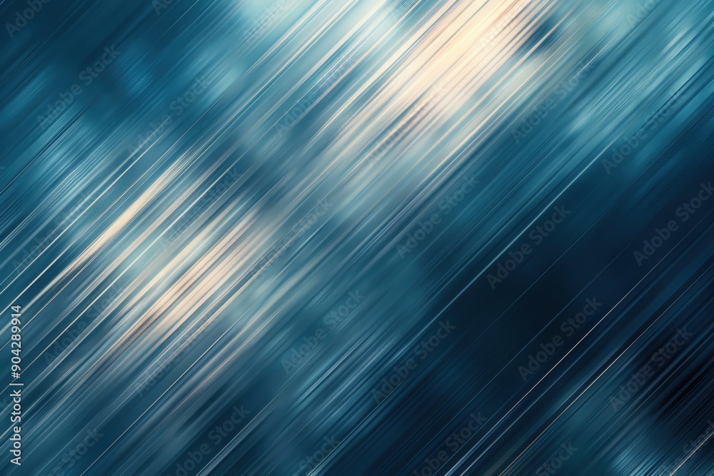Poster an abstract gradient background with streaks of blue and soft light, creating a soothing and modern 