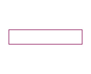 Obraz premium Rectangle Geometric Outline Shape Pink Symbol Element Vector Graphic Design Illustration