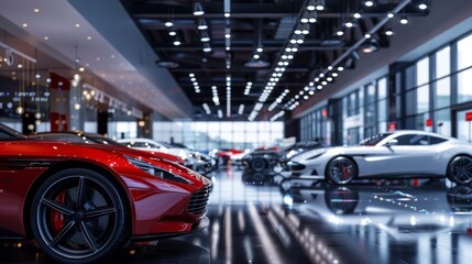 Luxury Car Showroom Security System Ensuring High-End Vehicle Protection and Customer Safety