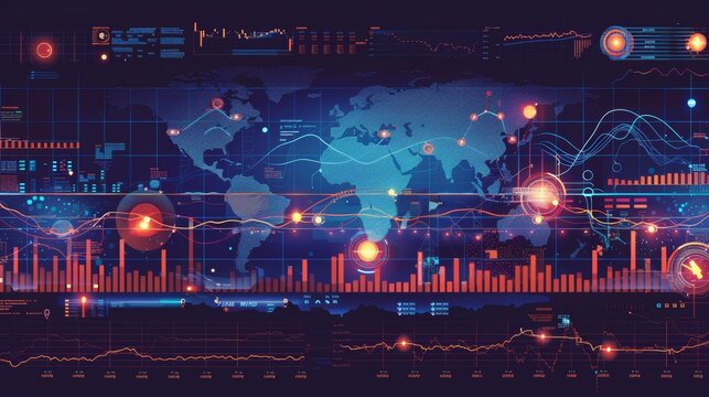 Detailed Forex Market Cycle Illustration Highlighting Phases, Time Zones, and Key Trading Sessions