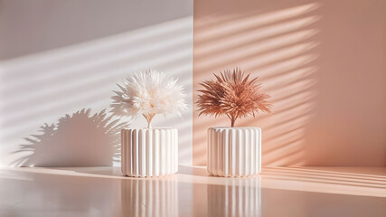show contrasting elements of light and shadow