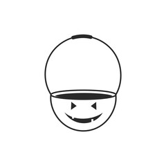 Hand drawn Halloween doodle Symbols Collection