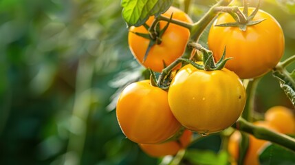 The Yellow Ripe Tomatoes
