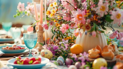 Easter celebration filled with heartfelt joy and genuine connections.
