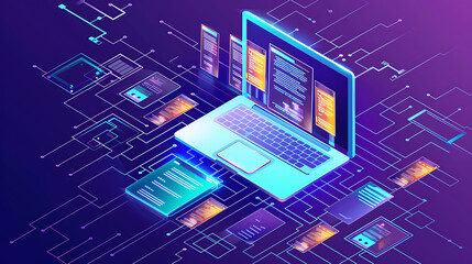 File Transfer Protocol files receiver and computer
