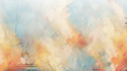 Crack of paint or paper isolated on colorful background vector. Strokes on a flat wall are chaotic abstract design.