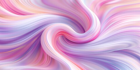 Obraz premium Dynamic swirls of pink and white creating a flowing pattern representing the lively