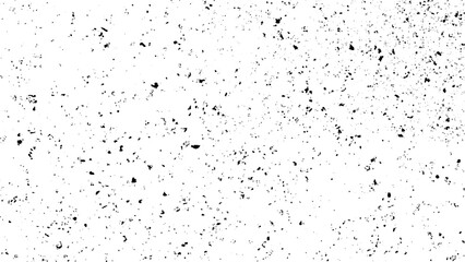 Scratches grunge urban background vector texture. Dark grainy texture on white background and grain noise particles.